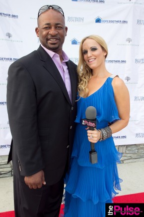 With my fab co-host Wes Chandler